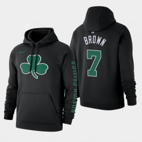 Men's Boston Celtics Jaylen Brown Statement 2019-20 Black Hoodie