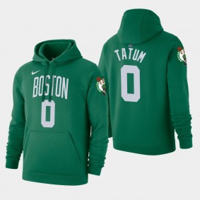 Men's Boston Celtics Jayson Tatum Icon 2019-20 Kelly Green Hoodie