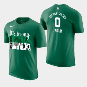 Boston Celtics Jayson Tatum DNA Name & Number Green T-shirt