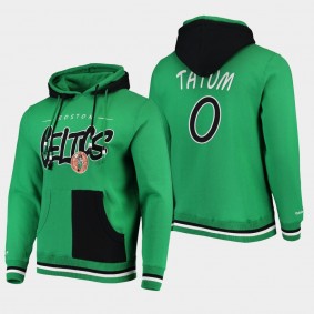 Boston Celtics Jayson Tatum Double Pullover Hoodie Green