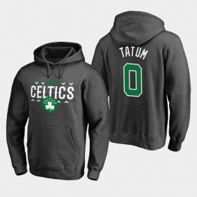 Boston Celtics Jayson Tatum Ash Noches Enebea Pullover Hoodie