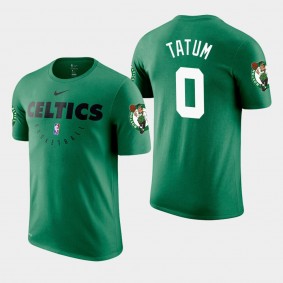 Boston Celtics Jayson Tatum Practice Green Legend Performance T-Shirt
