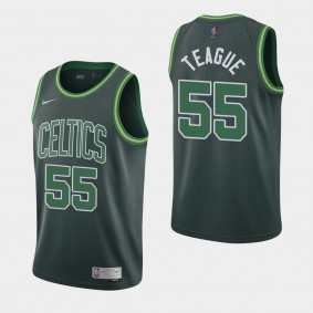 2021 Jeff Teague Boston Celtics Green Jersey - Earned