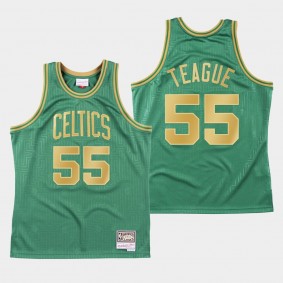 Jeff Teague CNY Jersey Hardwood Classics Boston Celtics Green