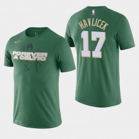 Boston Celtics John Havlicek Dri-FIT Green Forever A Celtic Shirt