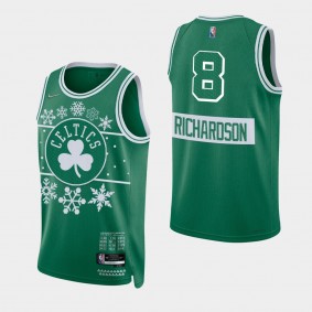 Boston Celtics NBA 75th Christmas Night Josh Richardson Jersey Green