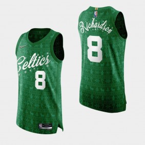Boston Celtics NBA 75th Christmas Night Josh Richardson Jersey Authentic Green