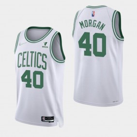 2021-22 NBA 75TH Diamond Boston Celtics Juwan Morgan Jersey White