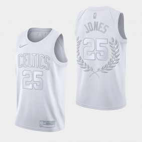 Boston Celtics K.C. Jones Platinum Limited Jersey Glory Retirement White