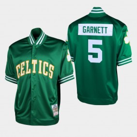Men's Boston Celtics Kevin Garnett Authentic Shooting T-Shirt