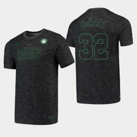Boston Celtics Kevin McHale Performance Heathered Black Essential Facility Shirt