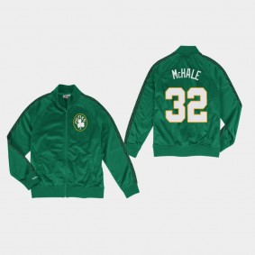 Boston Celtics Kevin McHale Track Kelly Green Jacket