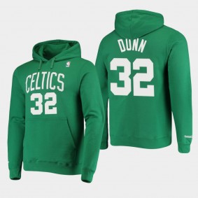 Kris Dunn Hardwood Classics Boston Celtics Kelly Green Hoodie