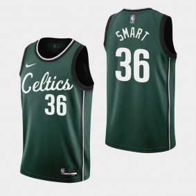 Marcus Smart Boston Celtics City Edition Jersey Green