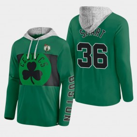 Boston Celtics Marcus Smart Block Party Kelly Green Hoodie Men's Pullover