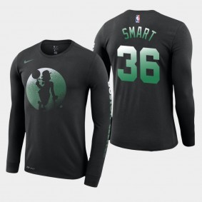 Boston Celtics Marcus Smart Dry Dezzo Logo Long Sleeve T-Shirt