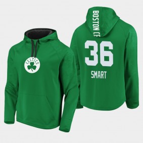 Boston Celtics Marcus Smart Iconic Hoodie Defender Performance Primary Logo Kelly Green