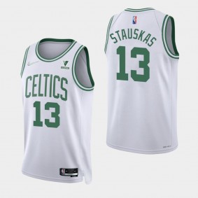 Boston Celtics Association Nik Stauskas Jersey White