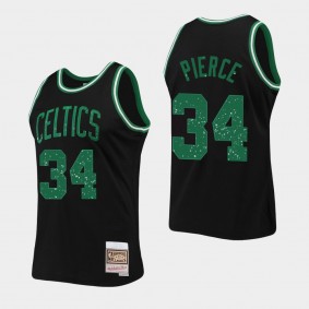 Boston Celtics Paul Pierce Rings Collection Jersey Black