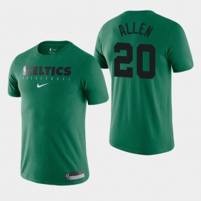 Boston Celtics Ray Allen Essential Green Practice Performance Shirt
