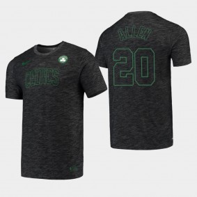 Boston Celtics Ray Allen Performance Heathered Black Essential Facility Shirt