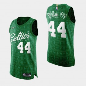Boston Celtics NBA 75th Christmas Night Robert Williams III Jersey Authentic Green
