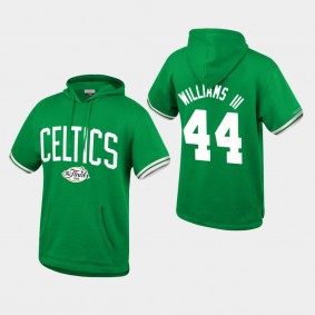 Boston Celtics Robert Williams III Hardwood Classics Throwback French Terry Pullover Hoodie Kelly Green