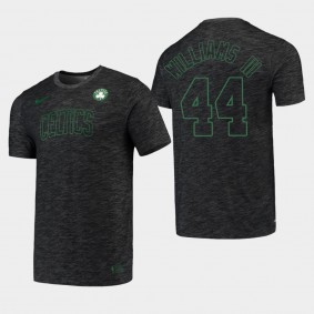 Boston Celtics Robert Williams III Performance Heathered Black Essential Facility Shirt