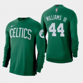 Boston Celtics Robert Williams III Performance Long Sleeve Shooting Kelly Green Shirt
