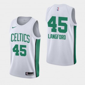 Boston Celtics Romeo Langford NBA Summer League Jersey - White