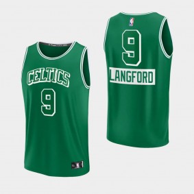 Boston Celtics Romeo Langford Replica City Jersey Green