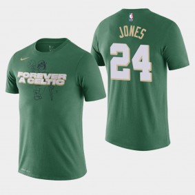Boston Celtics Sam Jones Dri-FIT Green Forever A Celtic Shirt