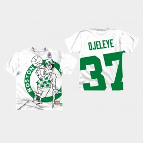 Boston Celtics Semi Ojeleye Big Face T-Shirt White