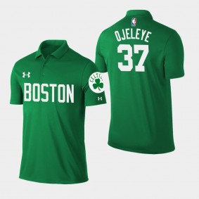 Men's Boston Celtics Semi Ojeleye Icon Edition Green Polo