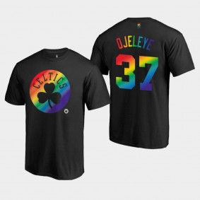 Boston Celtics Semi Ojeleye Team Pride Logo Black T-shirt