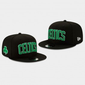 Boston Celtics Statement Snapback 9FIFTY Hat Black