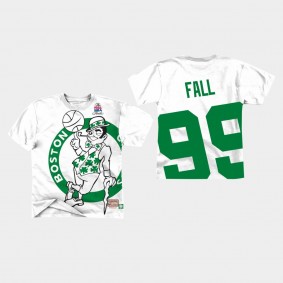 Boston Celtics Tacko Fall Big Face T-Shirt White