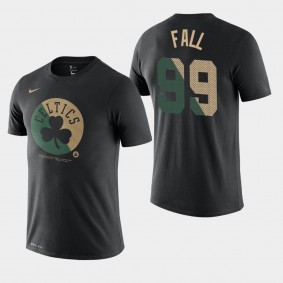 Boston Celtics Tacko Fall Team Logo Black Essential Dry Shirt