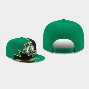 Boston Celtics Tear 9FIFTY Snapback Kelly Green Hat