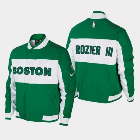 Men's Boston Celtics Terry Rozier III Courtside Icon Green Jacket