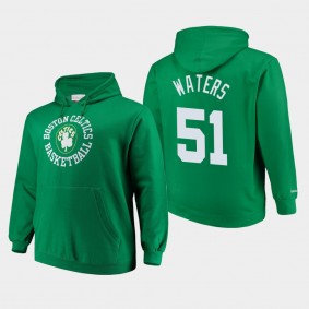Boston Celtics Tremont Waters Throwback Logo Hoodie Kelly Green
