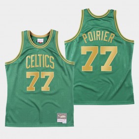 Boston Celtics Vincent Poirier 2020 CNY Hardwood Classics Jersey Green