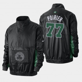 Boston Celtics Vincent Poirier Courtside Black Lightweight Jacket