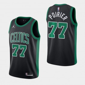 Jordan Brand Vincent Poirier Boston Celtics Black 2020-21 Jersey - Statement
