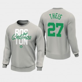 Daniel Theis Classics Entwine Graphic Crew Boston Celtics Sweatshirt Sport Grey