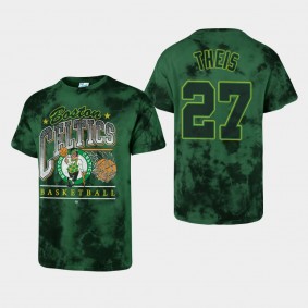 Boston Celtics Daniel Theis Vintage Club Green T-Shirt