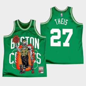 Daniel Theis Warren Lotas Boston Celtics Jersey Green