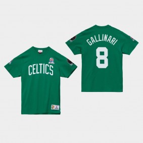 Danilo Gallinari Boston Celtics Champ City SS Green T-shirt MITCHELL & NESS
