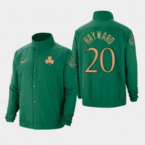 Men's Boston Celtics Gordon Hayward City DNA Lightweight Green Jacket