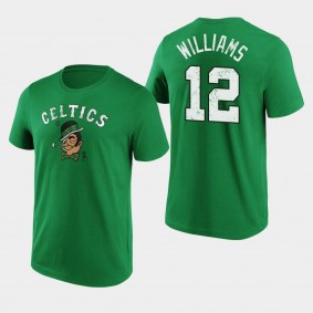Boston Celtics #12 Grant Williams Hometown Iconic T-shirt Green